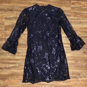 GB girls navy blue dress